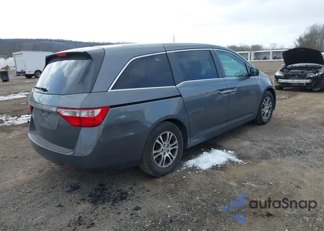2011 Honda Odyssey Ex-L из США, поврежденный, VIN 5FNRL5H60BB050406
